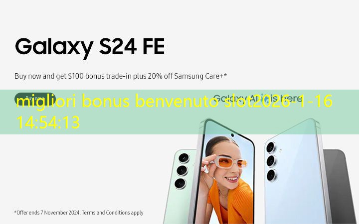 migliori bonus benvenuto slot migliori bonus benvenuto slot